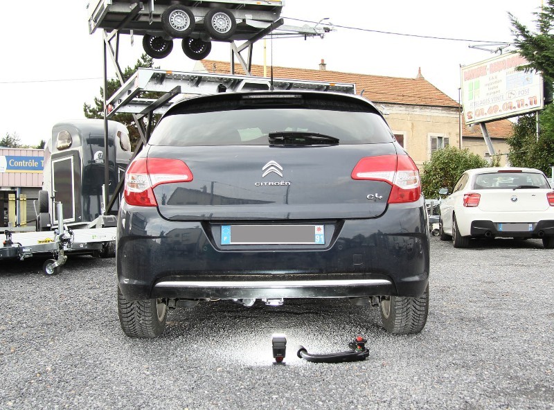 Attelage remorque Citroën C4
